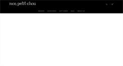 Desktop Screenshot of monpetitchou.com.au